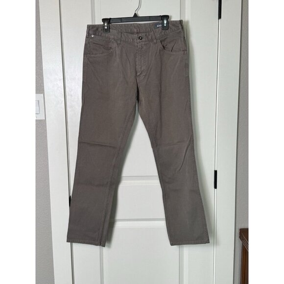 Bonobos Textured Slim Fit Straight Leg Pants Mens 34x32 Gray - Picture 1 of 10